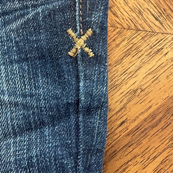 Vintage Guess Los Angeles 1981 Tomboy Roll-Up Denim Shorts - Picture 8 of 15